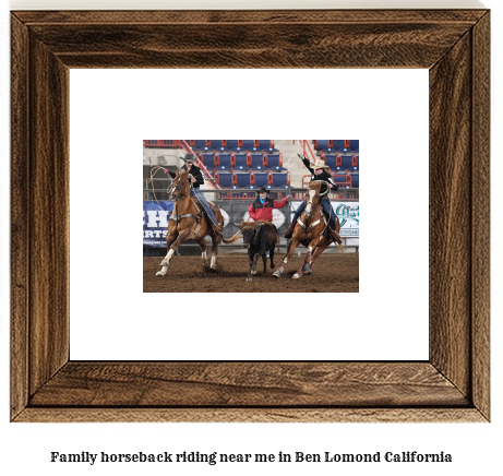 family horseback riding near me in Ben Lomond, California